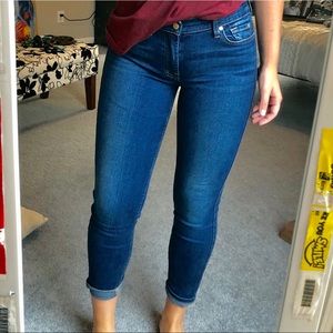 7 For All Mankind | Ankle Gwenevere Skinny Jeans